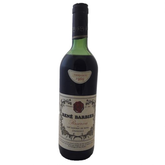 Vi René Barbier Reserva 1969